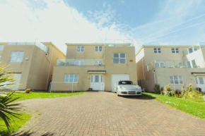 Luxury Trearddur Bay beach house with sea views